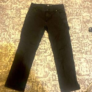Black carpenter pant